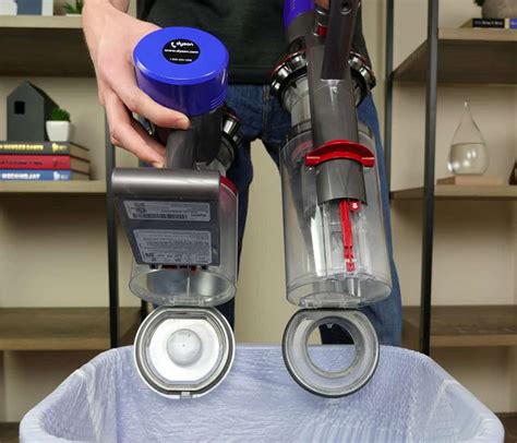 How To Empty Dust Bin On Dyson V8