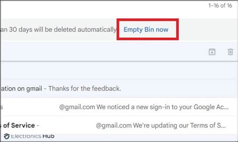 How To Empty Recycle Bin Android Gmail