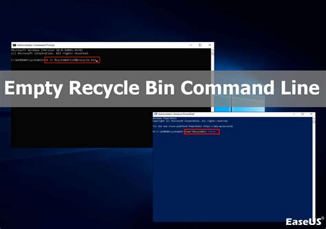 How To Empty Recycle Bin From Cmd