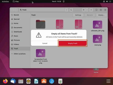 How To Empty Root Trash In Ubuntu