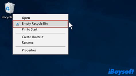 How To Empty Trash Bin On Computer