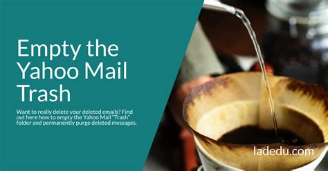 How To Empty Trash In Yahoo Mail