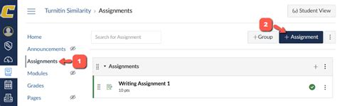 how to enable assignments in canvas