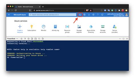 how to enable azure cloud shell