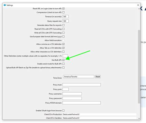 how to enable bulk api in salesforce