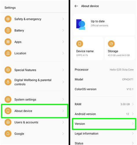 how to enable developer options in android oppo