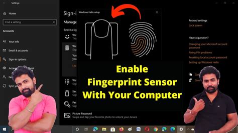 how to enable fingerprint reader