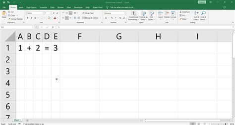 how to enable formulas in excel