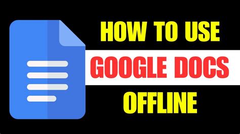 how to enable google docs offline extension