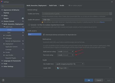 how to enable gradle in intellij