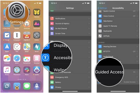 how to enable guided access on iphone xr