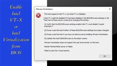 How To Enable Intel Vt X Without Bios