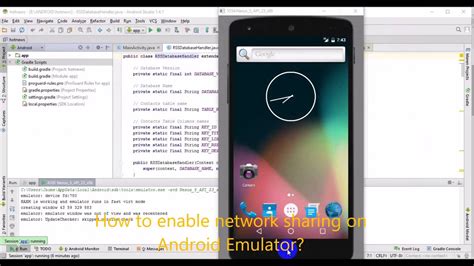 how to enable internet in emulator android studio