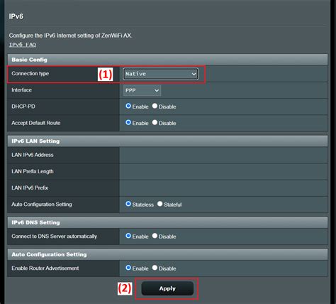 how to enable ipv6 on asus router
