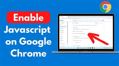 how to enable javascript in chrome windows 11