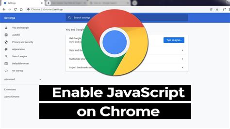 how to enable javascript on chrome app