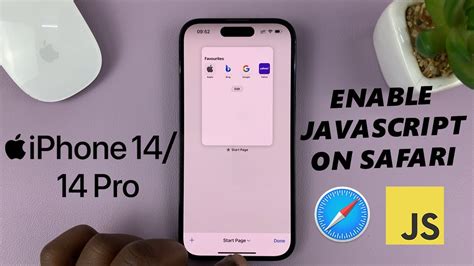 how to enable javascript on iphone 14