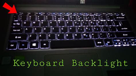 how to enable keyboard backlight in bios