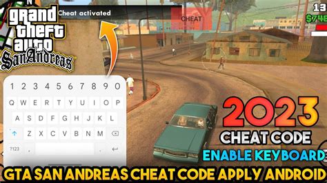 how to enable keyboard in gta san andreas android