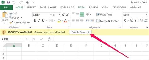 how to enable macro ribbon in excel