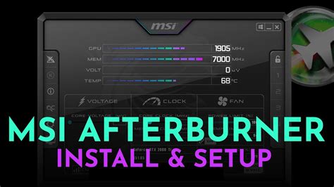 how to enable msi afterburner