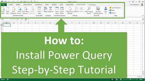 how to enable power query in excel 2010