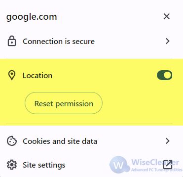 how to enable precise location on chrome