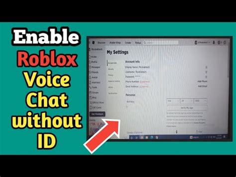 how to enable roblox voice chat without phone number