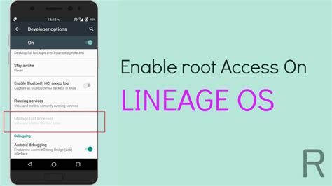 how to enable root access in android