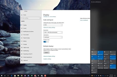 how to enable screen auto rotation in windows 10