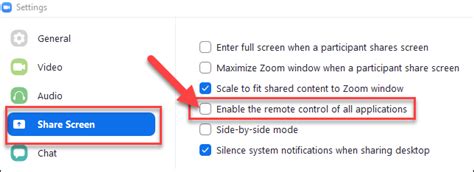 How To Enable Screen Control In Zoom
