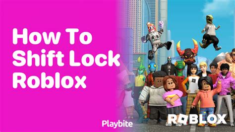 how to enable shift lock on roblox studio