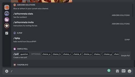 how to enable slash commands in discord