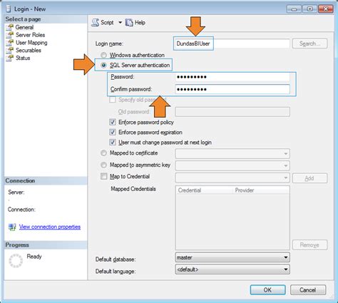 how to enable sql server authentication login
