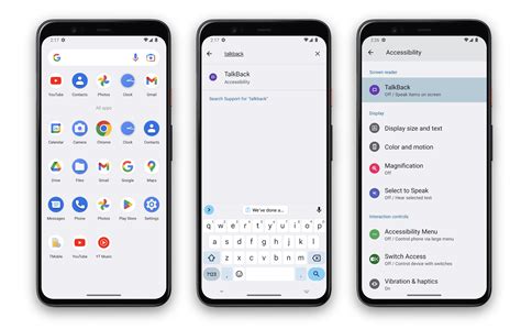 how to enable talkback in android emulator