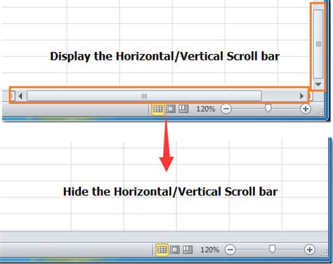 How To Enable Vertical Scroll Bar In Excel