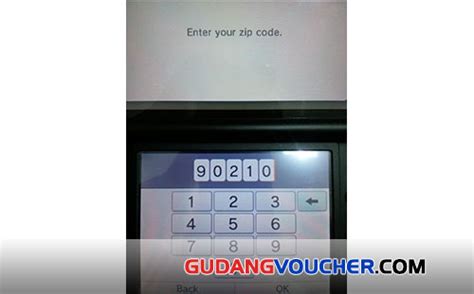 how to enter a zip code in nintendo switch