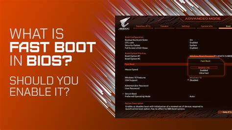 how to enter bios when fast boot is enabled