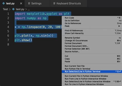 how to enter code in python
