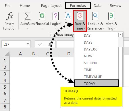 how to enter date in excel shortcut