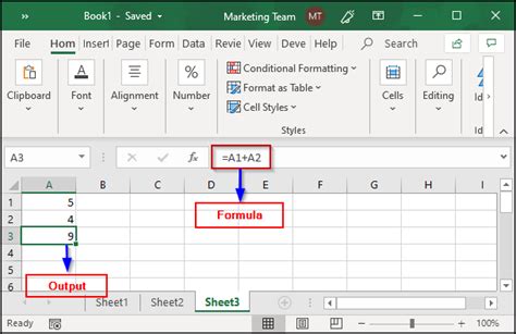 how to enter formula on excel