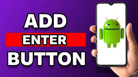 how to enter next line in android keyboard