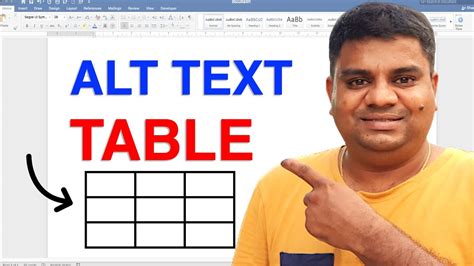 How To Enter Text In Table In Word