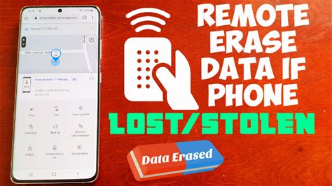 how to erase data from a stolen phone
