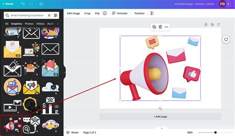 how to erase part of an image in canva