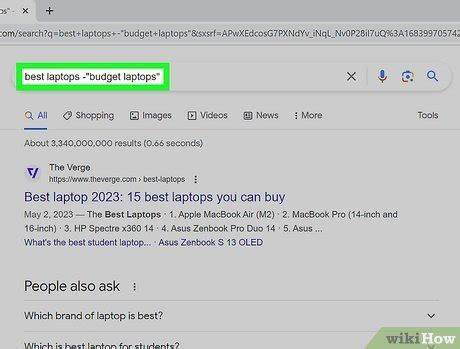 how to exclude terms from google search