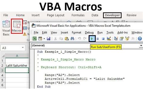Execute Excel Macro Easily