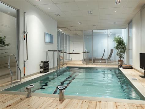 how to exercise in a small pool