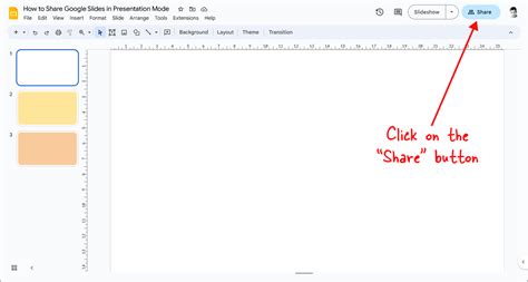 how to exit presentation mode google slides