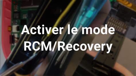 how to exit rcm mode